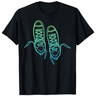 Sportschuhe mit niedlicher Grafik – Basketball High Tops Sneaker T-Shirt