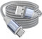 Ploiwue USB C Kabel 5m, USB Type C Kabel Schnellladekabel Nylon USB Typ C Ladekabel Kompatibel für PS5 Controller,Samsung Galaxy S20,S10,S9,S8,Note10/9/8,Huawei P30/20 Mate30,Switch,LG,Sony Xperia