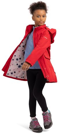 Trespass Girls Waterproof Jacket Drizzling