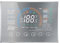 Qiumi Thermostats Wi-Fi intelligents pour pompe à chaleur domestique compatible avec Alexa Google Home Convient pour les pompes à chaleur à air et au sol avec convertisseur C-line