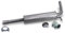BESTPRICE Auspuff Schalldämpfer Set 1x 1x Mittelschalldämpfer inkl Montagezubehör Kompatibel mit SEAT CORDOBA (6L2), IBIZA, SKODA FABIA 1, FABIA 2, VW POLO (9N_, 9A_) (9A4, 9A2, 9N2, 9A6)