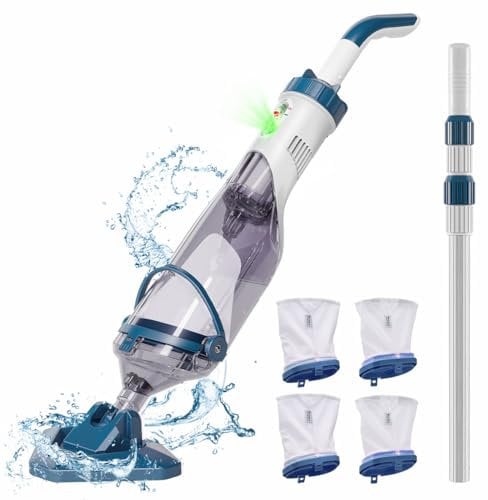 Enhulk Aspirapolvere senza fili per piscina per la pulizia della piscina e vasca idromassaggio, spa - blu