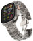 KADES Correa de titanio para Apple Watch, apta para Ultra 2, 49 mm, 46 mm, 45 mm, 44 mm, 42 mm, hombre