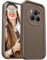 DESSEN Funda para Honor Magic 6 Pro 5G / Magic6 Pro 5G Capa Protectora- Silicona Carcasa Antigolpes Protector Camara Móvil Case Cover Suave Bumper Resistente, Marrón