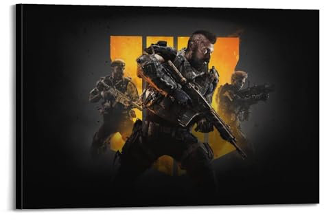 YIHAIKAI Spielposter Call of Duty Black Ops III, Ehrenposter, dekoratives Gemälde, Leinwand, Wandposter und Kunstdruck, moderne Familienschlafzimmer-Dekoration, Poster, 20 x 30 cm