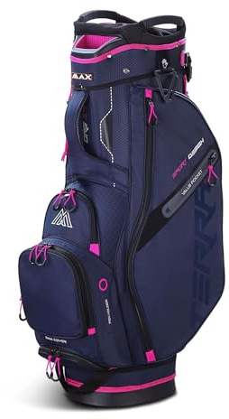 Big Max Terra Sport Golftasche – Cart Bag – Stahlblau Fuchsia