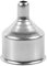 EVERMARKET 1 Pack Stainless Steel Mini Funnels Multi-Purpose Small Funnels for Drinking Liquor Flask, Essential Oil Bottle, Spice Powder Homemade Make-Up Fillers Silver