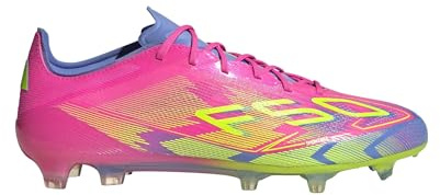 adidas Performance F50 Elite FG Pure Victory Weiß rosagelb, 40 2/3 Unisex