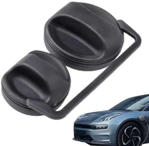 Cache-prise de chargeur VE - Protection de prise de charge pour véhicule électrique, capuchon en silicone anti-poussière | Protection de connecteur VE étanche, joint de port extérieur, accessoire de c