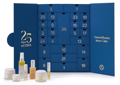 ESPA 25‑Piece Luxury Spa Beauty Gift Set Worth £435 | Skincare, Oils, Bath & Body, Haircare & Candle | Perfect Mother’s Day, Birthday & All‑Year Gifting