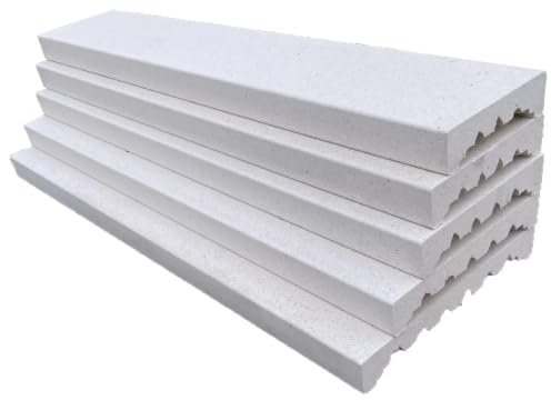 Coprimuro In Cemento Levigato Bianco 100 cm | Finitura effetto marmo – Misure interne da 11,5 a 42 cm – Taglio angoli su richiesta – Accessori disponibili (idrorepellente e testata) (37 cm)