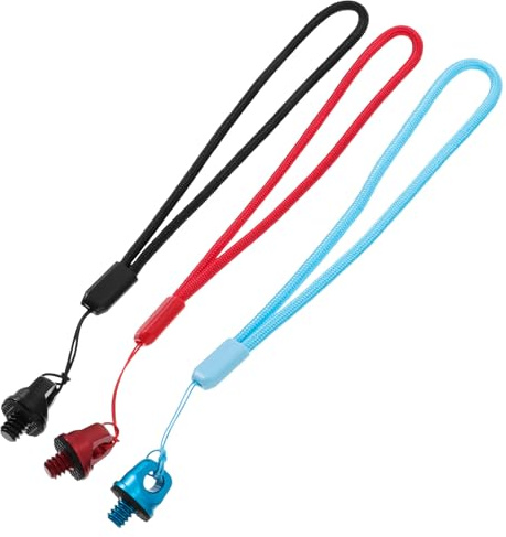 BELLIFFY Kamera Lanyard Verstellbares Kameraarmband aus Nylon 3 Stück mit Abnehmbarem Design und Einfacher Montage für Selfie Stab und Kamera für Familie und Büro