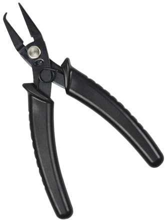 Pince d'ouverture d'anneau fendu for Extensions de cheveux, 1 pièce, for perles, Micro maillons, ouvre-anneau et outil retrait pour les extensions de cheveux ou de plumes