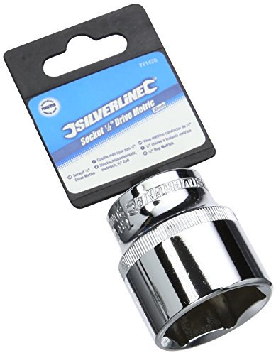 Silverline 771420 Socket 1/2 Drive 6pt Metric 30 mm