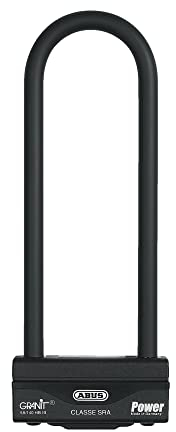 ABUS Antivol en U Granit Power 58/140HBIII - antivol Moto Puissant à Double Verrouillage - Niveau de sécurité 18 - Hauteur d'antivol 310 mm