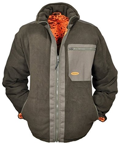 HUBERTUS Herren Fleece - Wendejacke Oliv Gr. XXL
