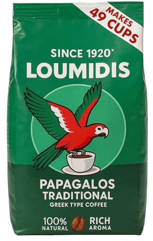 Loumidis Cafe Grec Traditionel 490 gr. griechischer Mokka Mocca Kaffee
