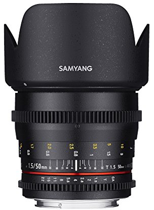 Obiettivo Samyang VDSLR 50mm T1.5 AS UMC Cine Nikon