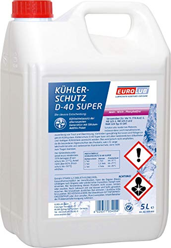 Eurolub D-40 Super Líquido anticongelante 5 litros
