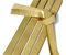 Papierstreifen Glitter, gold 24 Stück 45cm Fröbelsterne