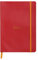 Rhodia 117413C - Notizbuch Rhodiarama DIN A5 Softcover, 80 Blatt elfenbein 90g, liniert, mit Gummizugverschluss, Mohnrot: 36