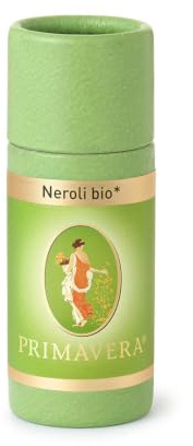 PRIMAVERA Ätherisches Öl Neroli bio* 1 ml – Aromaöl, Duftöl, Aromatherapie – stimmungshebend, beruhigend, stärkend – vegan