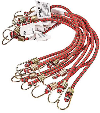Amtech S0647 250mm (10) Mini bungee cords (10 pack)