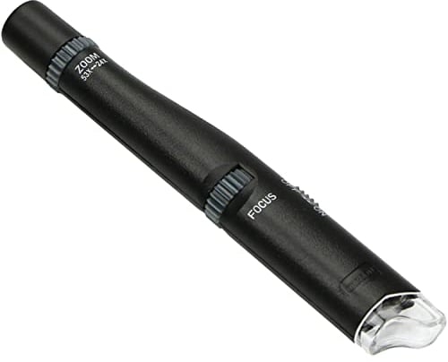 Carson MicroPen 24x-53x Mikroskop- und Lupenstift mit LED (MP-300)