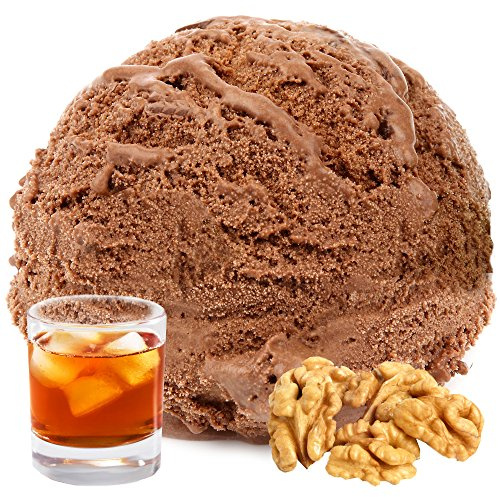 Chocolate Rum Nut Gianduja Flavor 1 Kg Gino Gelati Ice Powder Soft ice Powder for Your ice Cream Maker