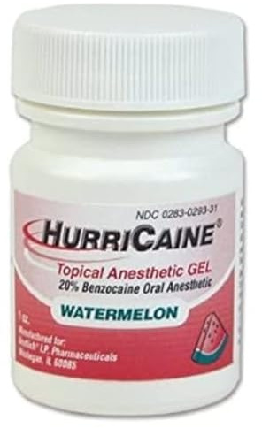 HurriCaine Topical Anesthetic Gel Watermelon - 1 oz.