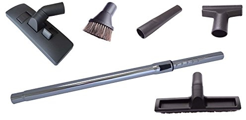 sacchetti aspirapolvere tubo,, Spazzola a pennello, Bocchetta per fessure e bocchetta per pavimenti duri nel Set adatto per Philips FC 9150... 9179 Performer 3: 3er Set - Düsen & Saugrohr