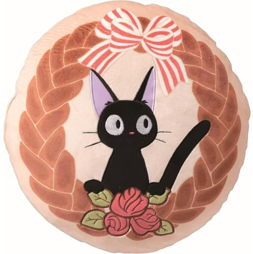 Kiki la Petite sorcière oreiller Jiji Couronne de Pain 35 x 35 cm