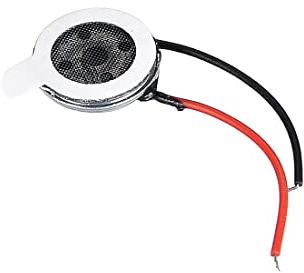 sourcing map 2 stücke 0,5 Watt 8 Ohm Mini Speaker Rund-Form DIY-Lautsprecher 10mm