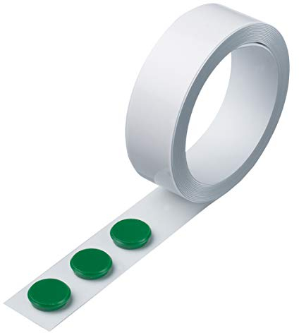 ALCO-Albert 6920-10 - Wandleiste für Magnete, L 5 m B 35 mm, weiß, 1 Stück