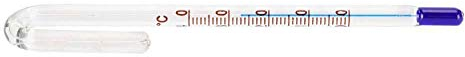 GOTOTOP Aquarium U-förmiges hängendes Glasthermometer, Aquarium Wassertemperaturmonitor hochpräzise(6mm)
