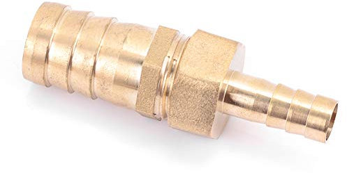 Accesorios de tubería, Akozon Conector de enchufe reductor reductor de cola de manguera de conexión de latón 10mm-16/19/25mm (10-25mm)