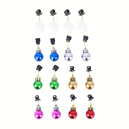 Minkissy 40Pcs Weihnachten Bart Kugeln Kugeln Ornamente Weihnachten Gesichtshaar Kugeln Dekorationen für Männer im Urlaub Geist Hässliche Weihnachtsdekor Papa Freund Ehemann