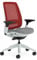 Steelcase Series 2 Ergonomic Office Chair With LiveBack Lumbar Support And 4D Armests Scarlet/Grey