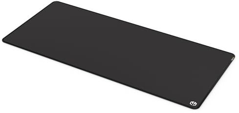 ENDORFY Cordura Speed XL – Premium Cordura® Mauspad mit robuster Oberfläche, umsäumten Kanten, schnellem Gleitverhalten, wasserabweisend, rutschfeste Gummibasis, Schwarz (900 × 400 × 3 mm)