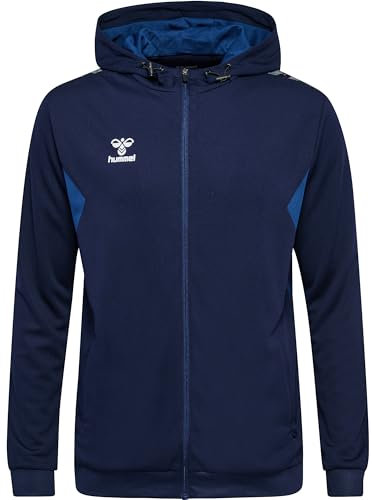 hummel Herren Hmlauthentic Pl Zip Hoodie Sweatshirt, Marine, S EU