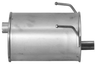 IMASAF Endschalldämpfer 24.05.07 hinten 500 (312) 500 C (312) 400mm 6,03kg