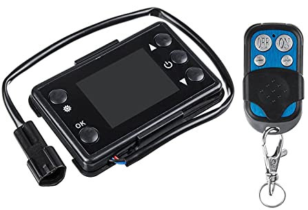 LAZIRO 1. 2V 24V. Air Diesel-Parkheizgerät-Steuerung Zwei-Wege-Fernbedienung LCD Überwachungsschalter for Kabelbaum for Webasto-Fit for Dometic (Color : Controller)