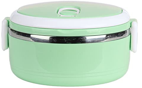 Fiambrera Con Calentador De Alimentos, Lonchera Térmica, Lonchera Apilable Con Calefacción Para Adultos, Calentador De Alimentos, Lonchera Aislada, Recipientes Para El Almuerzo, Termo Para(B)