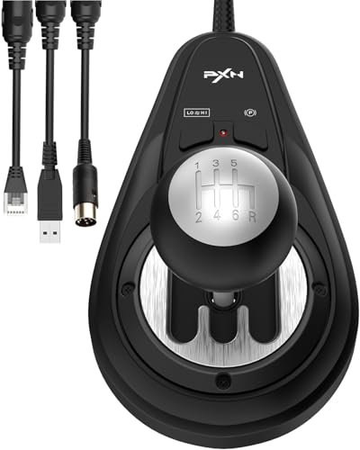 PXN -A7 Shifter for Racing Wheel (PC / PS3 / PS4 / Xbox One/Switch)