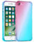 Xylota Cover per iPhone 8/7/SE 2022/SE 2020 4.7 Pollici, Trasparente Custodia Gradiente Aesthetic Protettiva Case, Anticaduta Sottile TPU Silicone Bumper Anti-Graffio Custodie per iPhone 8, Rosa/Verde