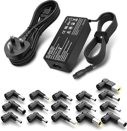 Universal Laptop Charger with 16 Tips, 90W Laptop charger for Asus Len ovo Samsung Dell Acer Toshiba HP Notebook Power Supply Cord