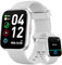 Fitpolo Smartwatch Herren Damen mit Telefonfunktion(Anrufe tätigen/empfangen), Smart Watch Damen Sportuhr mit 110+Sportmodi, Schrittzähler, Fitness Tracker für Anroid iOS, Alexa