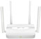 Mercusys TP-Link MR25WBE Router WiFi 7 BE3600Mbps Dual-Band, 4 Porte Gigabit, 4 Antenne Ad Alto Guadagno, Canali 160MHz, 4K-QAM, MLO, Sicurezza WPA3, Controllo da APP, non supporta xDSL