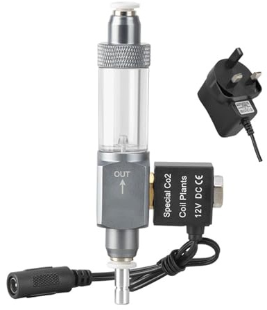 LAIOUSN Fortschrittlicher Aquarium-Blasenzähler mit auslaufsicherem Mechanismus, einfache Installation, CO2-Kontrolle für Pflanzenliebhaber, professionelle Aquarium-Rückschlagventile