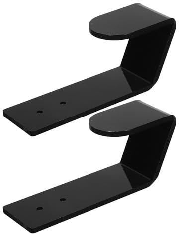 MAJORMENCH 2 Stück Wandhalterung Tastatur Acryl Wandhalter Keyboard Rack Kompatibel alle Modelle Platzsparend Robust für Mechanische Gaming Tastaturen